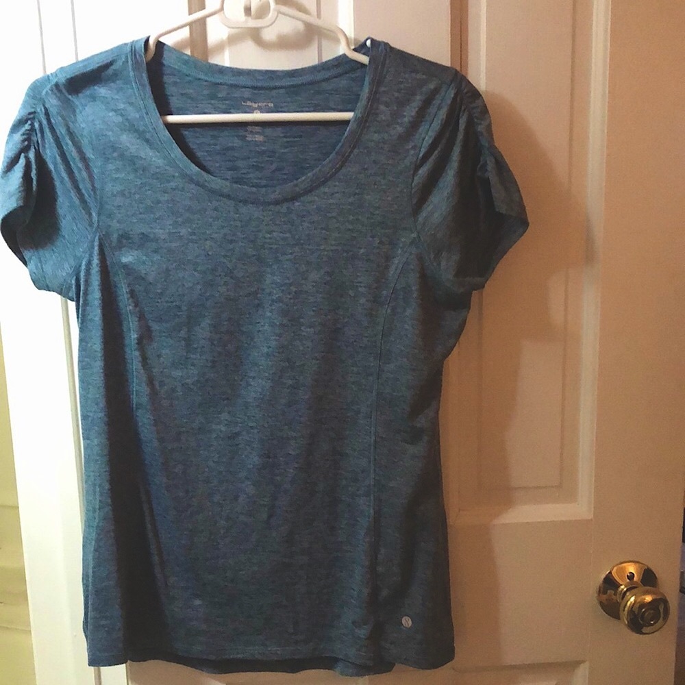 Blue Workout Top